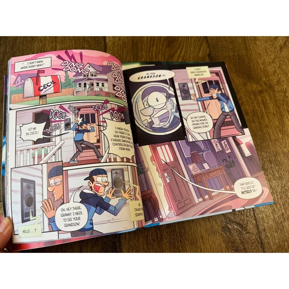 FG‎ TeeV Switcheroo Rescue, Saves The World, Into The Game 3 Books Hardback GC